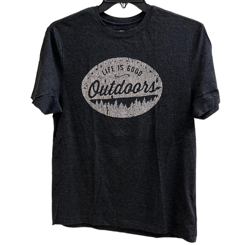 Life Is Good “Outdoors” Classic Fit Short Sleeve T-shirt, size M